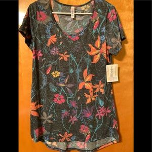 Lularoe Floral Classic T.  Size S.  NWT.